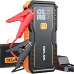 OXILAM Jump Starter 6000A for All Gas/12L Diesel
