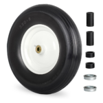 GICOOL 14.5" Wheelbarrow Flat Free Tire