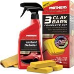 Mothers California Gold 3 Clay Bar Complete Kit, 3 80-gram Clay Bars